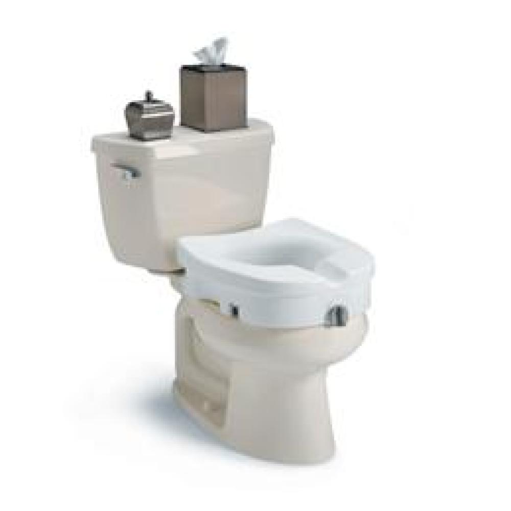 Image for product - Clamp-On Raised Toilet Seat without Arms