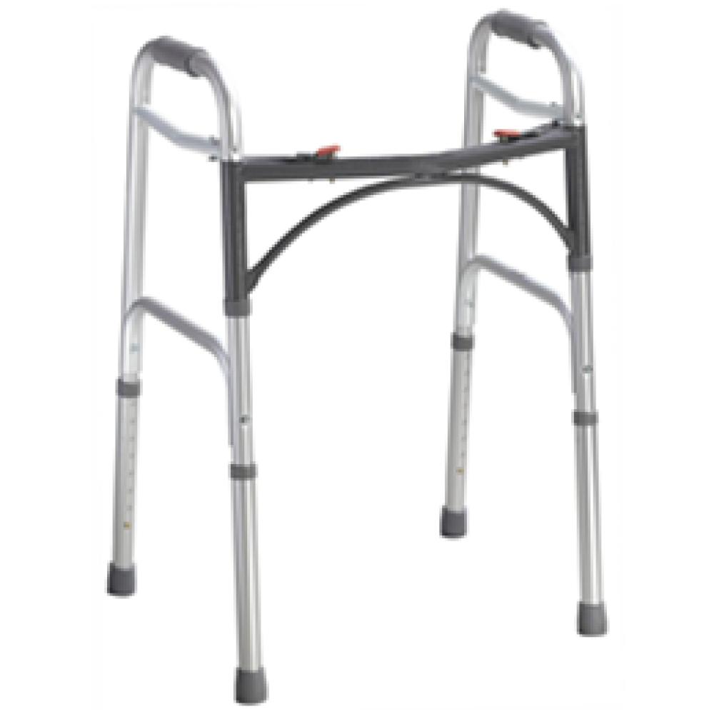 Image for product - Deluxe Folding Walker Two Button Image for product - Deluxe Folding Walker Two Button