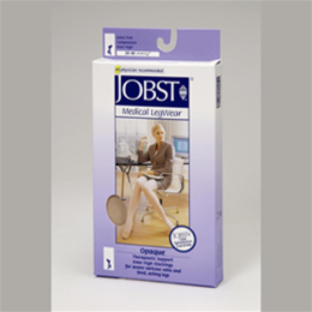 Image for product - Jobst for Women 30-40mmHg Opaque Knee High Support Stockings (Closed Toe)