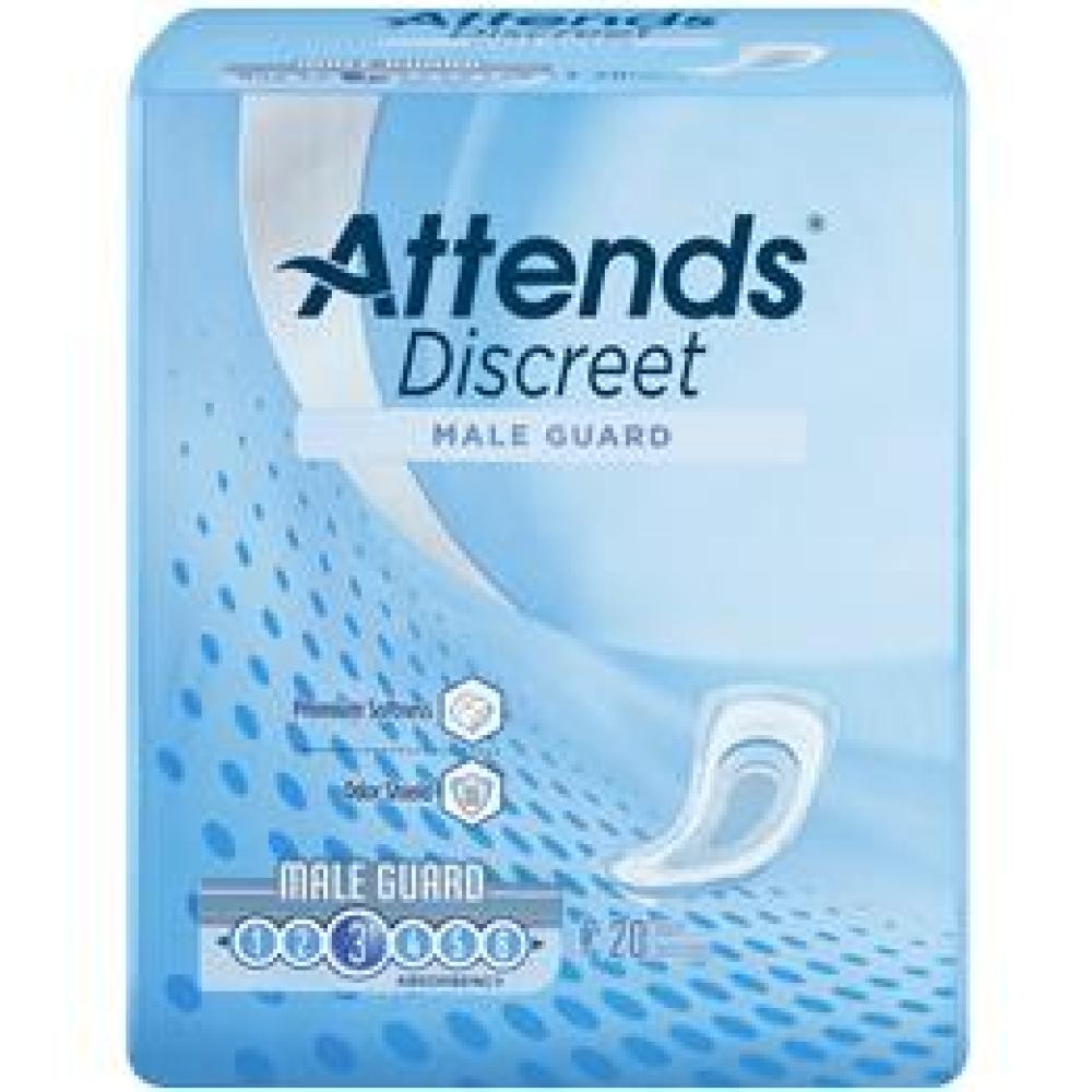 Image for product - ADMG20 - Attends Discreet Male Guards, 20 count (x6)