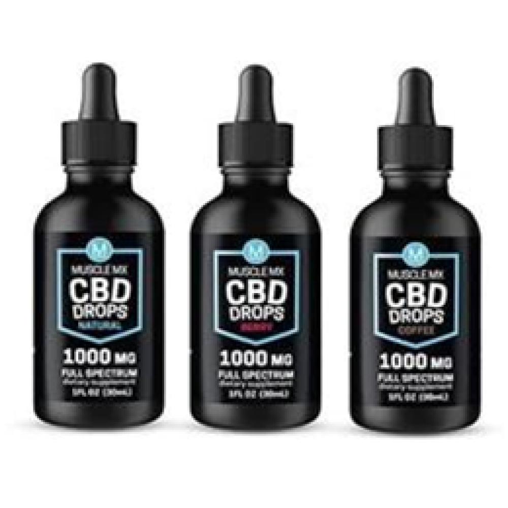 Image for product - Muscle MX CBD Drops
