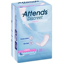 Image for product - ADLINER - Attends Discreet Panty Liners, 28 count (x24) thumbnail