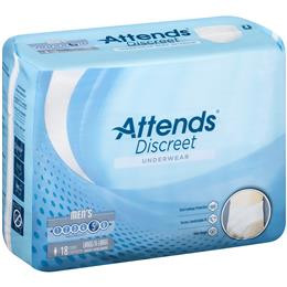 Image for product - ADUM35 - Attends Discreet Underwear, L/XL, Male, 18 count (x4) thumbnail