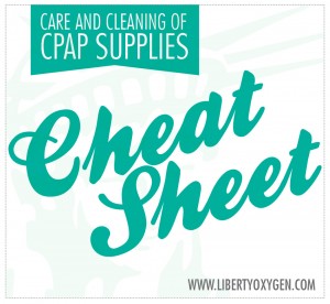 Care and Cleaning of CPAP Supplies