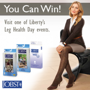 Win a free pair of JOBST compression stockings!